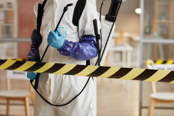 Professional Biohazard technician working in Moorestown, NJ